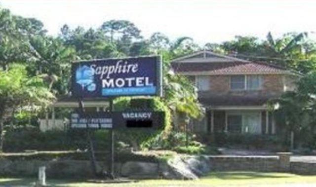Sapphire Motel Korora Екстер'єр фото